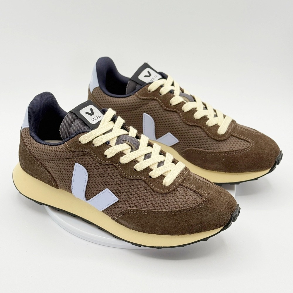 Veja Rio Branco II Alveomesh Sneakers US 6 / EU 37 Womens Brown Blue NEW